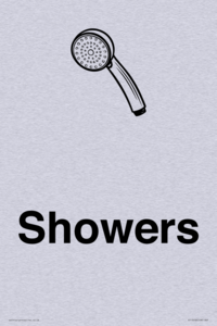 Dementia Showers sign